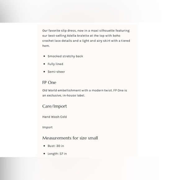 FREE PEOPLE
Adella Lace Trim Midi Dress - Picture 3 of 15